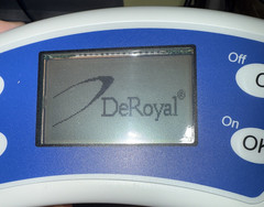 New Deroyal pump with double canister, power supply, Continuous/intermittent