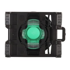 EATON M22-DRLH-G ILLUMINATED PUSH-BUTTON ACTUATOR, 22MM, GREEN