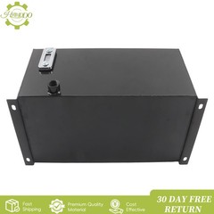 10 Gallon Welded Steel Hydraulic Fluid Reservoir Tank with 2 Inch Suction Port
