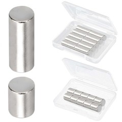 10/20/50X N45 Strong Round Disc Cylinder Magnets 8×10/20mm Rare Earth Neodymium