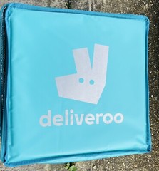 Deliveroo Thermal Bag LARGE SIZE Food delivery Bike Bag Motorbike Backpack NEW