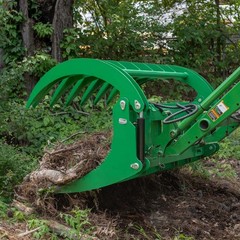 Titan Attachments 72″ HD Root Grapple Rake Attachment Fits John Deere Hook & Pin