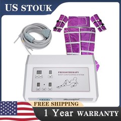 Air Pressure Pressotherapy Device Lymphatic Drainage Slimming Suit Body Massager