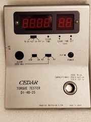 Cedar Digital Torque Tester DI-4B-25 for impact tools, “Tested / Working”