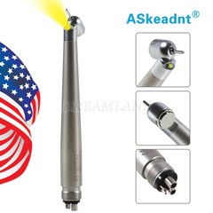 Dental LED high speed handpiece 45 degree Surgical NSK style 2/4 Hole