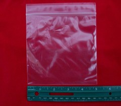 100 new zip lock worm bags REGULAR POLY for soft plastic baits 5″ x 5″ 2 mil