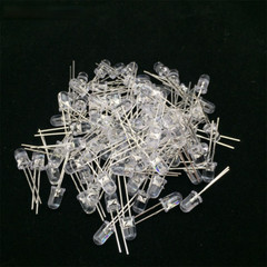 100pcs 5mm LED Diode Kit White Green Red Blue Yellow Orange Pink Purple Warm