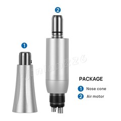 Pieza de mano alta velocidad de fibra óptica LED dental estilo NSK 4 agujeros