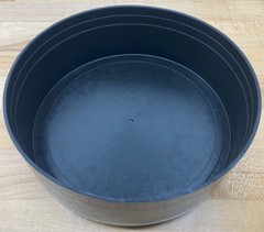 ( 100 ea. )ALLIANCE PLASTICS CLOSED END 6″ PIPE CAPS. RRC-6. POST CAP , PET BOWL