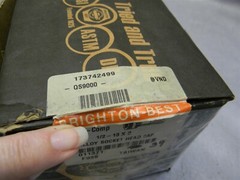 B-Right-On F039 Alloy Socket Head Cap 1/2 x 13 x 3 Box of 39