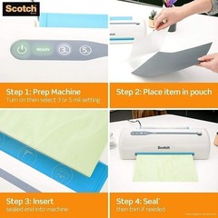 Scotch Thermal Laminating Pouches, 5 Mil Thick for Extra Protection,…