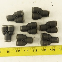 3/8 Tube Push To Connect “Y” Connector Lot Of 7