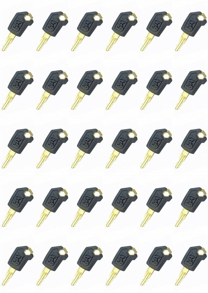30pk NEW 5P8500 Keys For CAT 5P8500 Heavy Equipment Caterpillar Ignition Keys