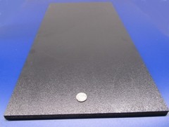 Black ABS Sheet 3/8″ (.375″) X 12″ X 24″ Haircell Textured One Side