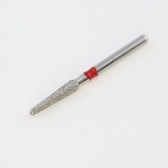 Dental Burs Diamond 856/018F Round End Taper Fine Grit Red FG High Speed Drills