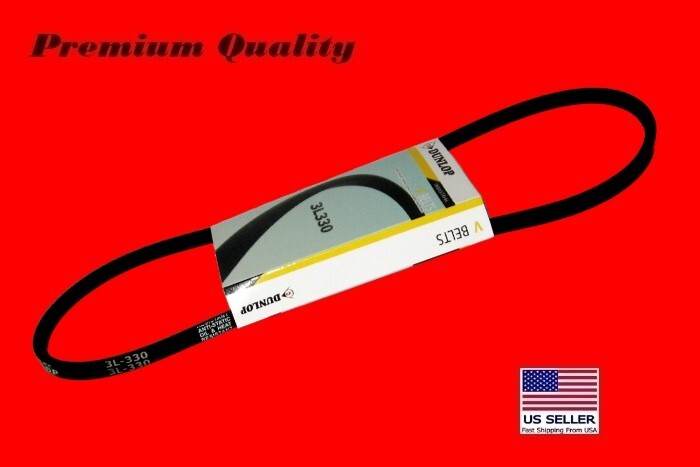 DUNLOP 3L330 V Belt Industrial Grade 3/8″ x 33″ FHP HVAC Lawn Mower Auto