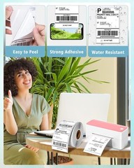 500 Per Roll 4″x6″ Direct Thermal Labels for Zebra 2844 ZP450 ZP500 ZP505 Eltron