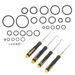32 Size 1540 Pcs Rubber O-Ring Assortment Kit with Pick & Hook Set OD:4-50mm