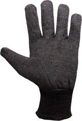 G & F 4408 9OZ. Brown Jersey Gloves, Heavy Weight. Sold by 12-Pair Pack