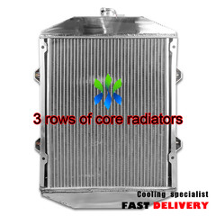 Full Aluminum Radiator for John Deere Tractor 1050 Model # CH18416 CH13963 3Row
