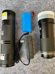 974nm 120 W outdoor working distance of 20 meters+50x rotating lens