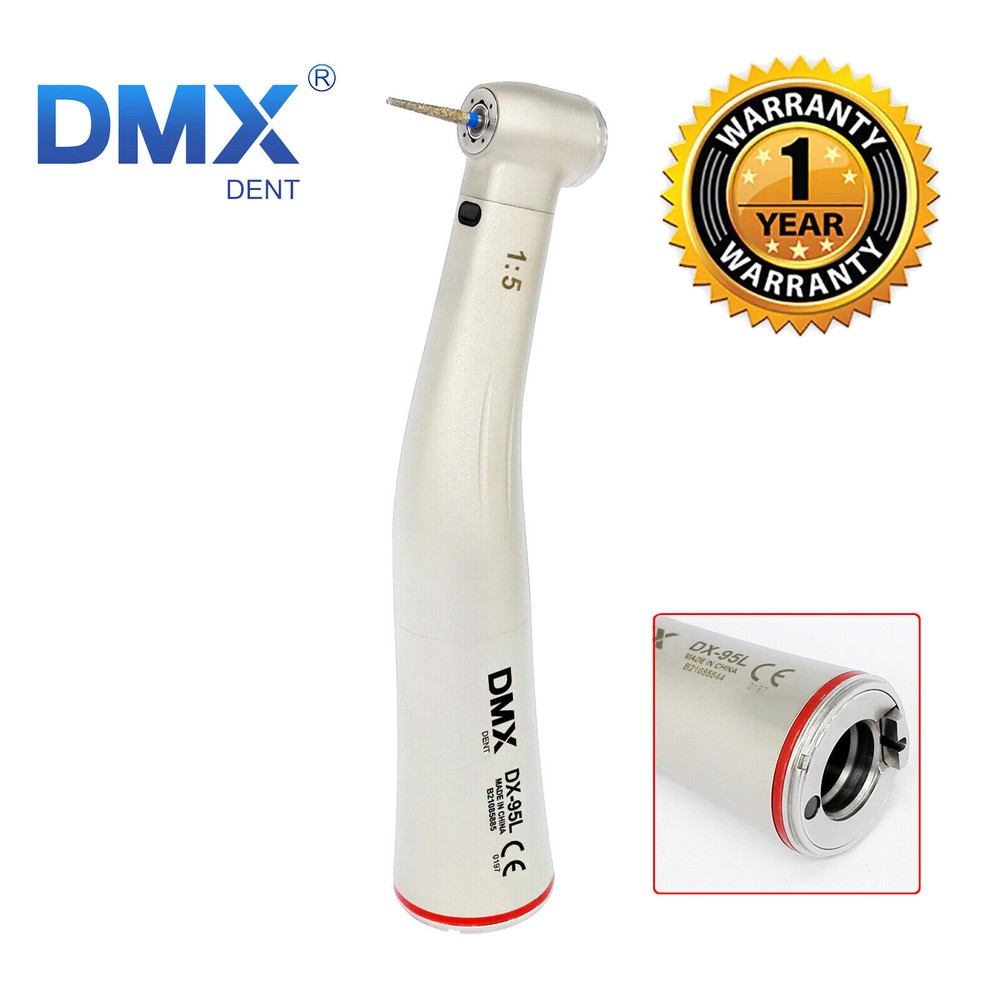 NSK Style Dental 1:1 1:4.2 1:5 Contra Angle Fiber Optic LED Low Speed Handpiece