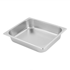 9.54QT Stainless Steel Chafer Buffet Chafing Dish Roll Top Food Warmer Rectangle