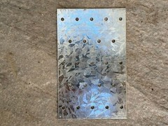 Sandbaggy Tie Plate for Wood (3-1/8″ x 5″) – Hot Dipped Galvanized Steel – 20 Ga