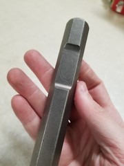 BOSCH HS1520 1-3/4 In. Square x 9-1/4 In. Bushing Tool 3/4 In. Hex Hammer