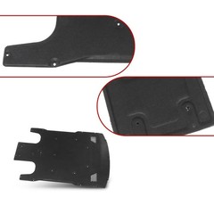 Under Engine Radiator Splash Shield Cover, Black