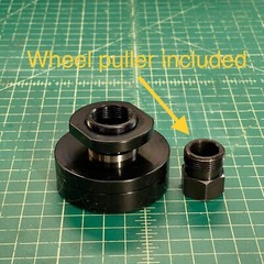 (1) Surface Grinder Wheel Hub, Grinding Wheel Adapter, LH Thread, 1-1/4″ Bore