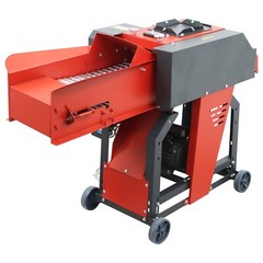 Electric Grass Cutting&Silk Kneading Machine w/Conveyor Belt 6 Blade 220V 2.2KW