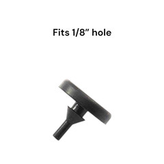 Rubber Pull-Through Bumper 7/8″ Diameter for 1/8″ Hole & 1/8″ Panel – dangoodbuy