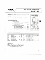 10pcs 2SA733 Amplifier NEC TO-92 Transistor A733 A 733 PNP