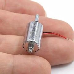 1 Piece Mini Round Cylinder Suction Push-Pull Type Linear Solenoid Electromagnet