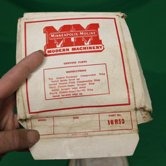 NOS Minneapolis Moline U, UB, GTC, KT, KTA, MT, MTA, 17-28 Piston Rings – 10R53