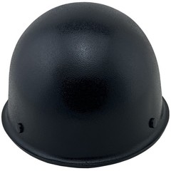 MSA Skullgard Cap Style with Ratchet Suspension – Custom Textured Gunmetal Black