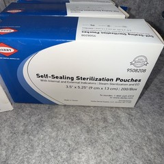 1200 Self-Sealing Sterilization Pouch, 3.5″ x 5.25” Paper Film (6 Boxes)