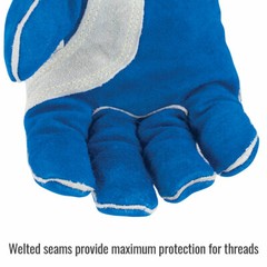 Revco 320 Comfort-Lined Cowhide High-Quality Stick Welding Gloves Size Small