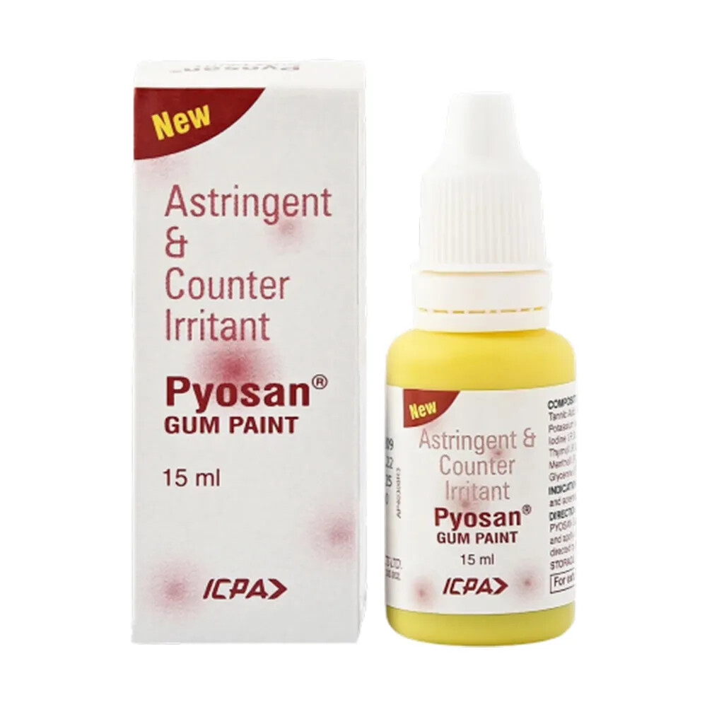 ICPA Pyosan Gum Paint 15ml Pyosan Gum Paint soothes inflamed gums FREE SHIPPING