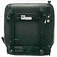 445000BG One New Aftermarket Premium HD Vinyl High Back Seat Black and Grey