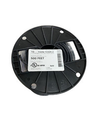 New 500’ 10 AWG THHN THWN RoHS Stranded Copper Wire in Red Black White or Green