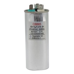 60+5 60/5 uF MFD 370-440V 440 VAC High Quality Motor Dual Run Capacitor CBB65-R