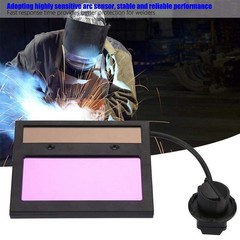 Welding Helmet Lens, TX500C 110 * 90mm Solar Panel Large, Black