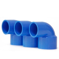 PVC Reduced Angle 90 Degree PVC-U Adhesive Fittings Reducing Angle 20mm-110mm