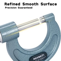 Carbide Tipped Outside Micrometer Kit – 0.001″ Graduation, Rust-Resistant Finish