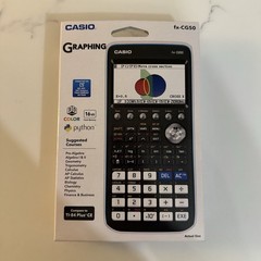 Casio FX-CG50 High-Resolution Python 3D Color Graphing Calculator – Black New