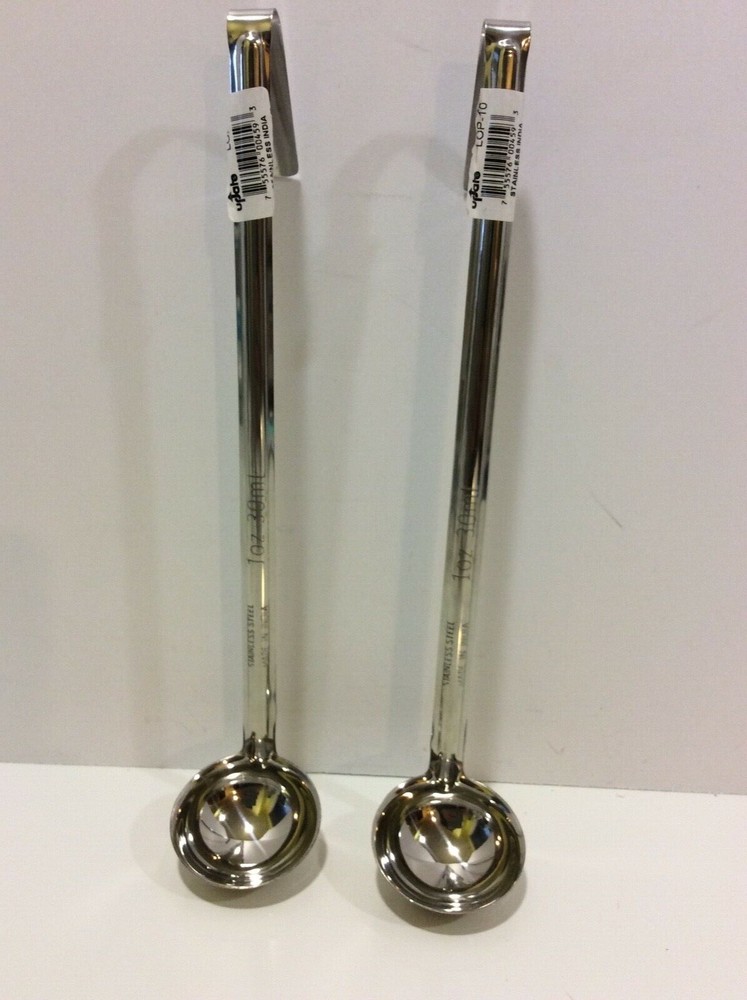 2 – Update International (LOP-10) 1 oz Stainless Steel Ladle