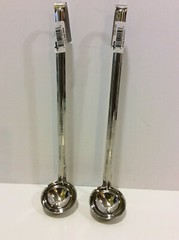 2 – Update International (LOP-10) 1 oz Stainless Steel Ladle