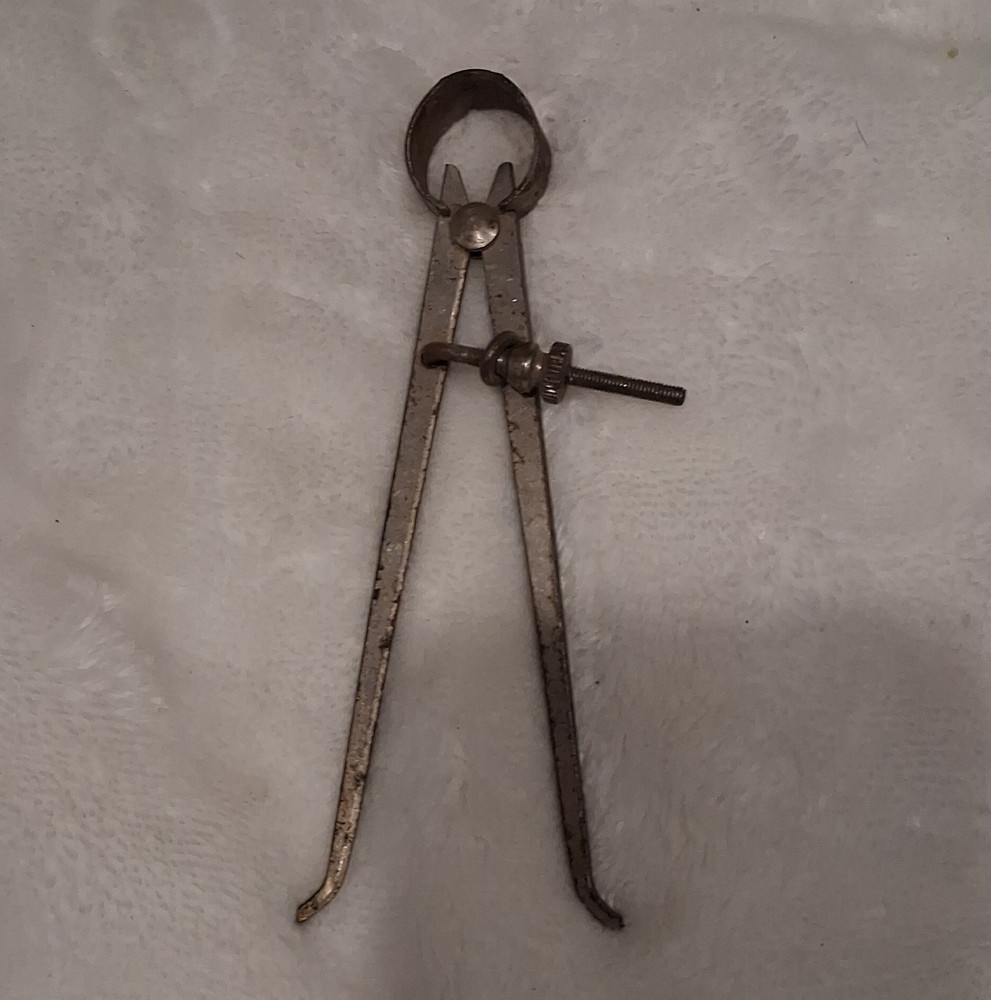 Outside Caliper Firm Joint 6 in Leg Size, Max 6 in Metalworking Tool